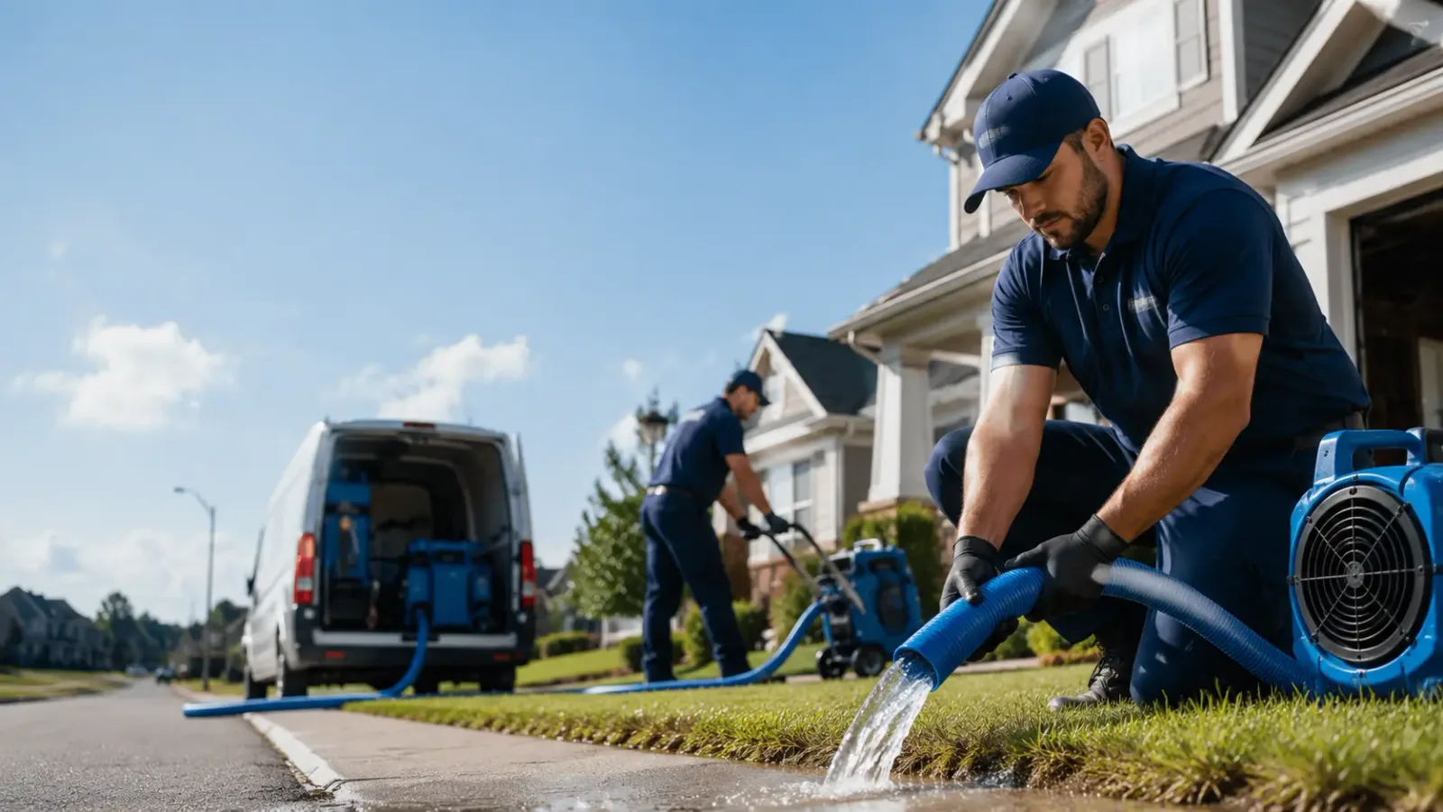 Flood Damage Restoration in Central Village, CT